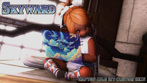 Skyward Laptop Skin